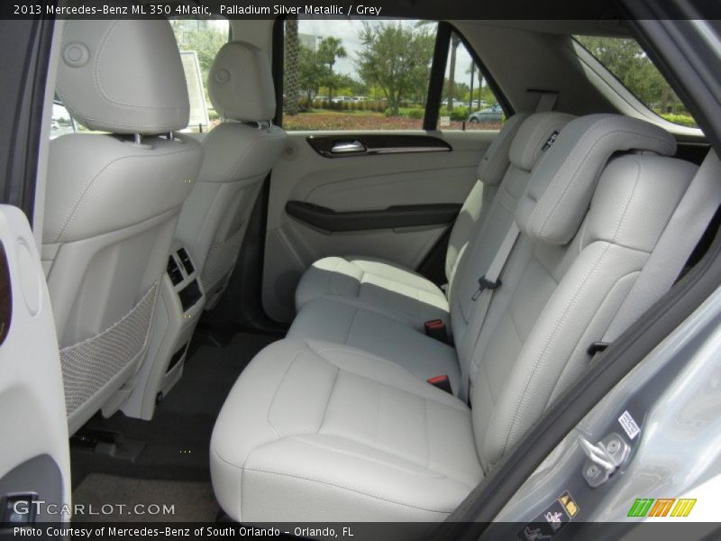 Rear Seat of 2013 ML 350 4Matic