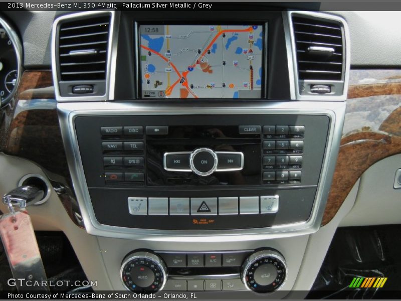 Controls of 2013 ML 350 4Matic