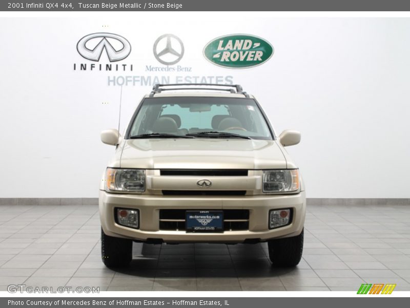 Tuscan Beige Metallic / Stone Beige 2001 Infiniti QX4 4x4