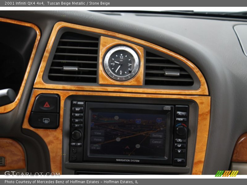 Tuscan Beige Metallic / Stone Beige 2001 Infiniti QX4 4x4