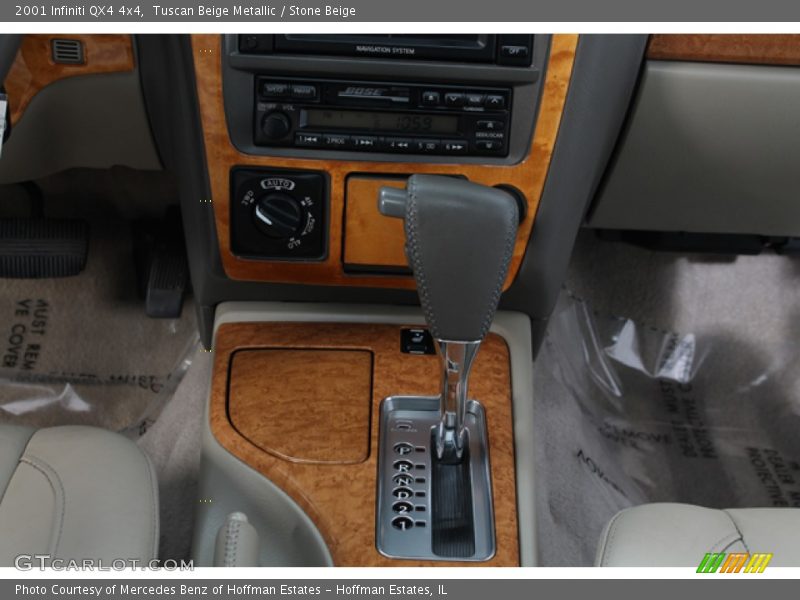 Tuscan Beige Metallic / Stone Beige 2001 Infiniti QX4 4x4