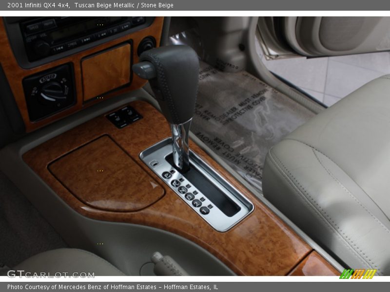 Tuscan Beige Metallic / Stone Beige 2001 Infiniti QX4 4x4