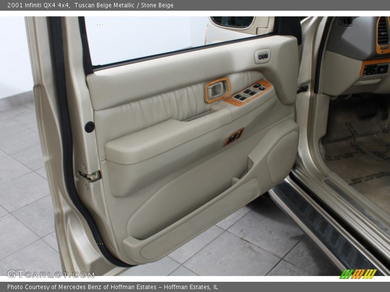 Tuscan Beige Metallic / Stone Beige 2001 Infiniti QX4 4x4