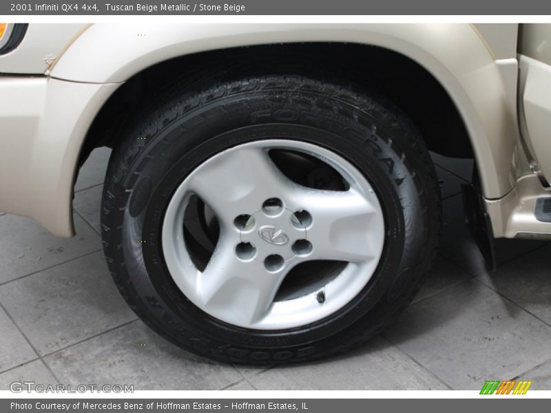 Tuscan Beige Metallic / Stone Beige 2001 Infiniti QX4 4x4