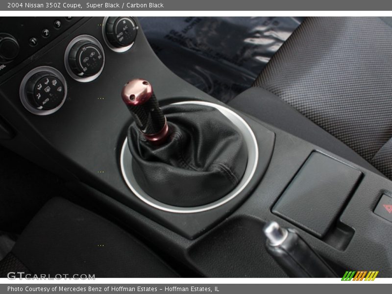 Super Black / Carbon Black 2004 Nissan 350Z Coupe