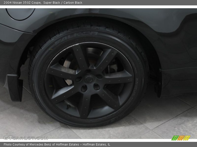 Super Black / Carbon Black 2004 Nissan 350Z Coupe