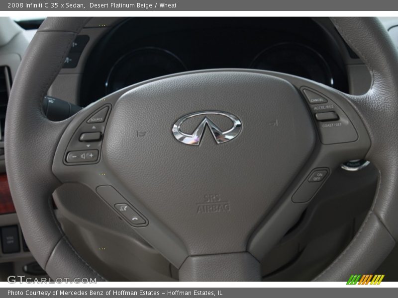 Desert Platinum Beige / Wheat 2008 Infiniti G 35 x Sedan