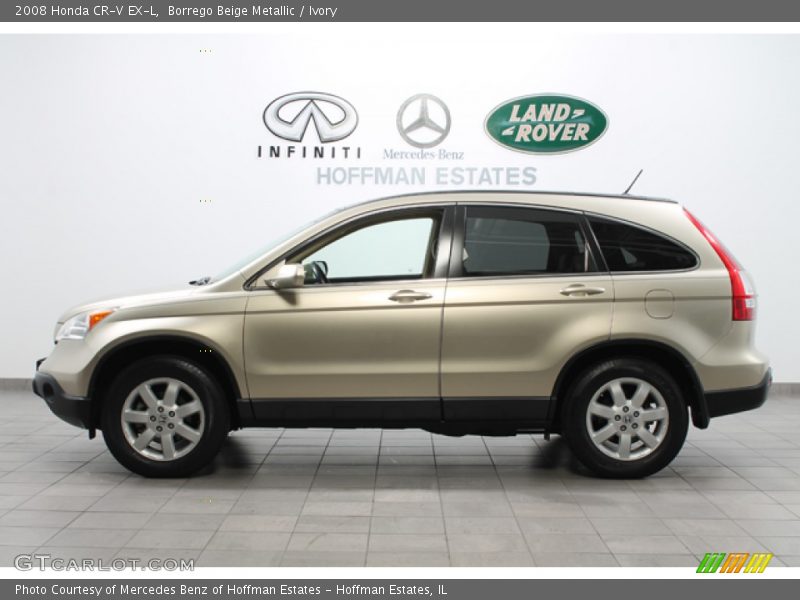 Borrego Beige Metallic / Ivory 2008 Honda CR-V EX-L