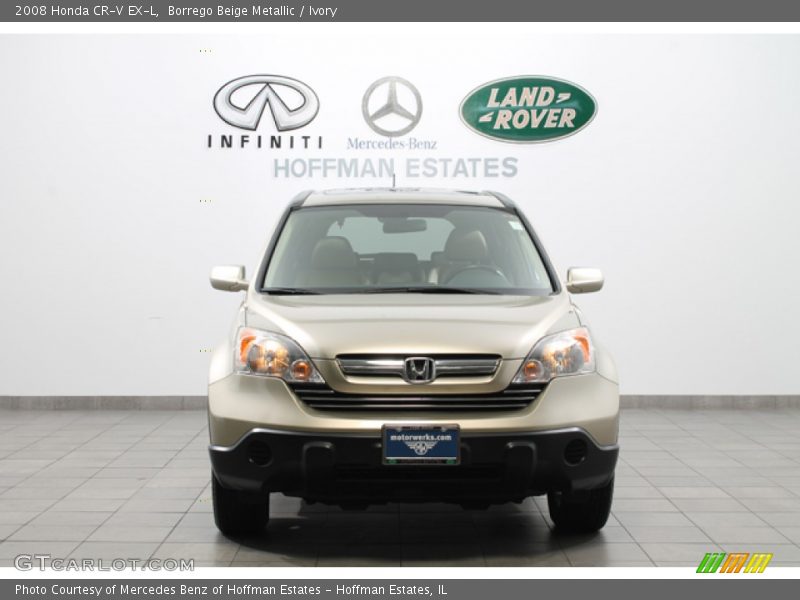 Borrego Beige Metallic / Ivory 2008 Honda CR-V EX-L