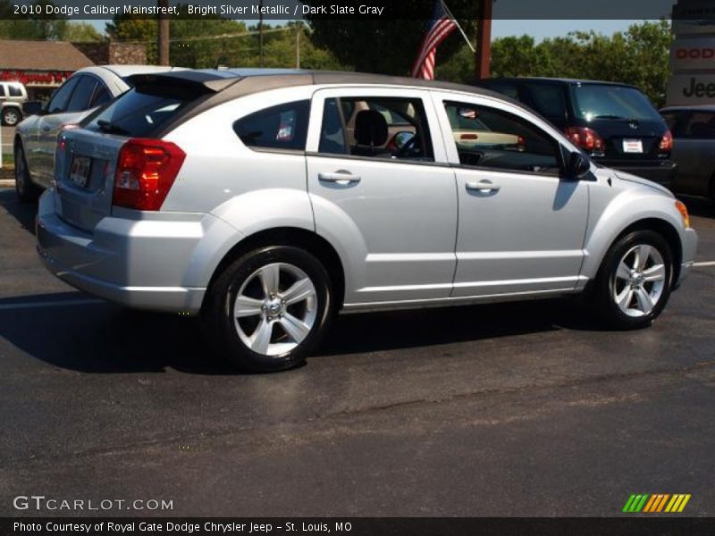 Bright Silver Metallic / Dark Slate Gray 2010 Dodge Caliber Mainstreet