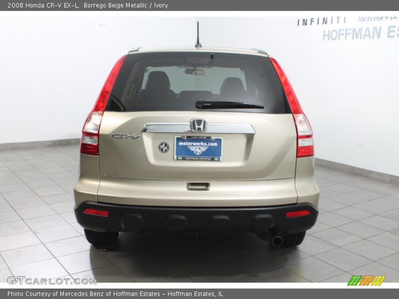 Borrego Beige Metallic / Ivory 2008 Honda CR-V EX-L