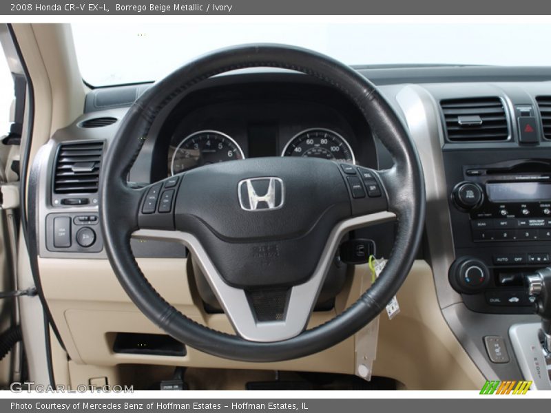 Borrego Beige Metallic / Ivory 2008 Honda CR-V EX-L