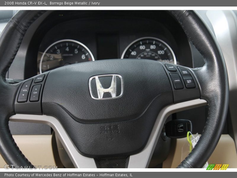 Borrego Beige Metallic / Ivory 2008 Honda CR-V EX-L