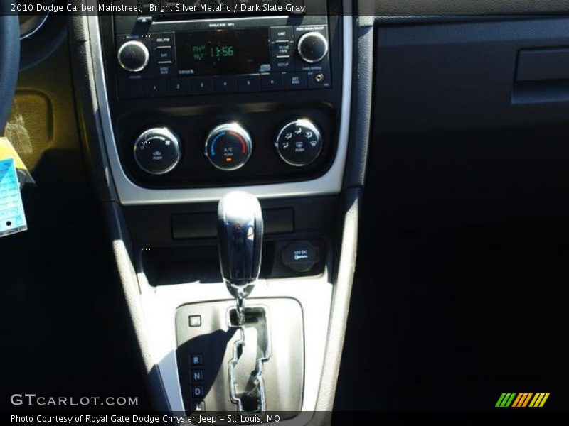 Bright Silver Metallic / Dark Slate Gray 2010 Dodge Caliber Mainstreet