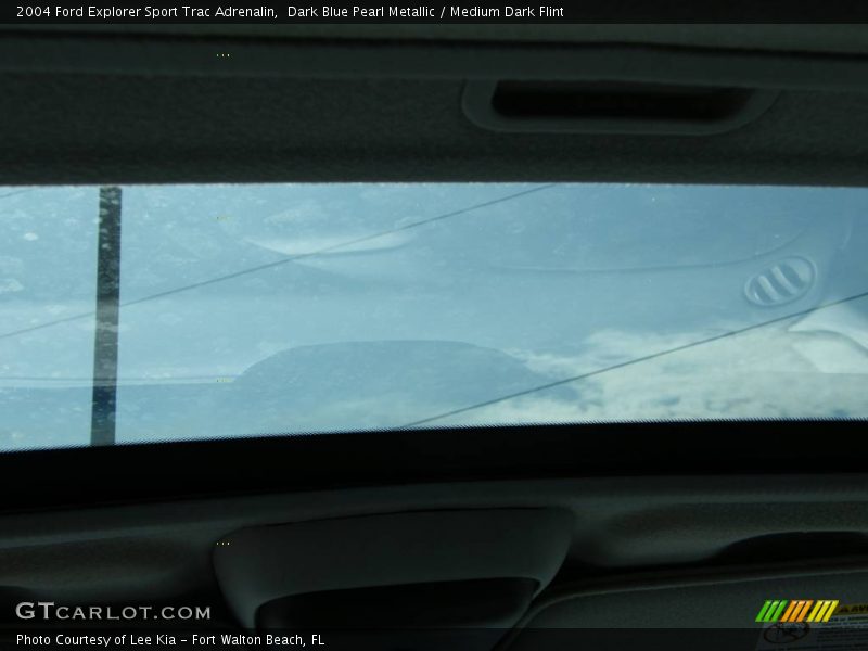 Dark Blue Pearl Metallic / Medium Dark Flint 2004 Ford Explorer Sport Trac Adrenalin