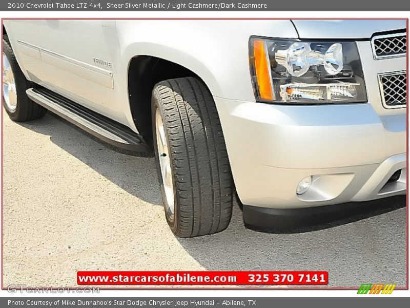 Sheer Silver Metallic / Light Cashmere/Dark Cashmere 2010 Chevrolet Tahoe LTZ 4x4