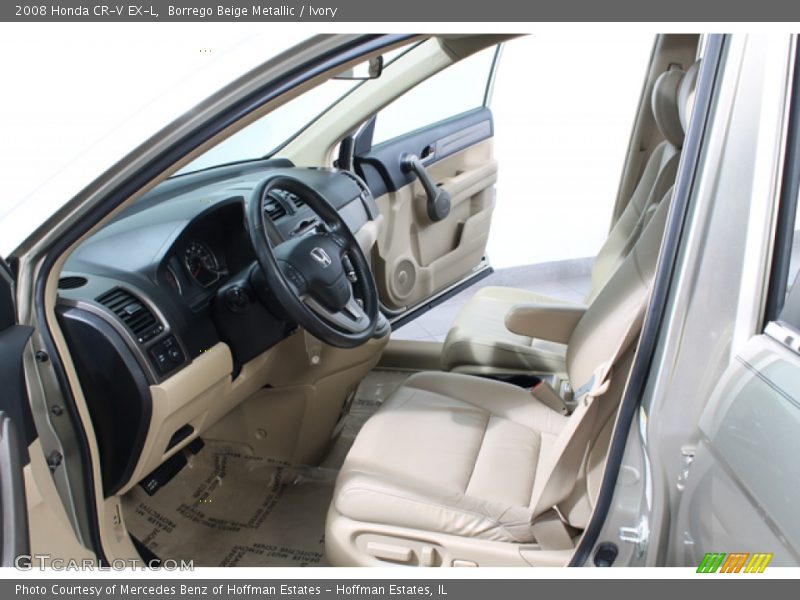 Borrego Beige Metallic / Ivory 2008 Honda CR-V EX-L