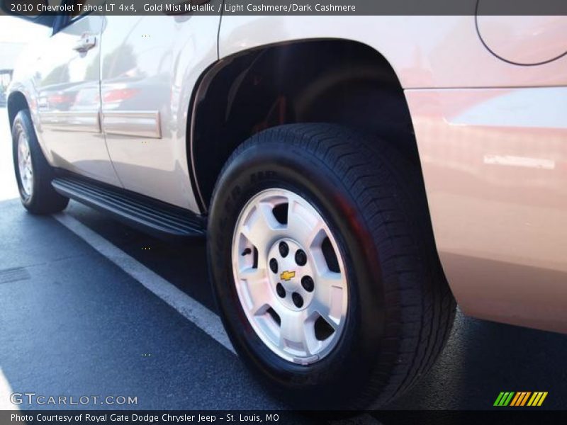 Gold Mist Metallic / Light Cashmere/Dark Cashmere 2010 Chevrolet Tahoe LT 4x4