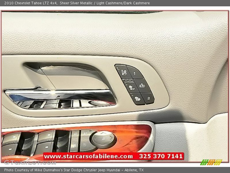 Sheer Silver Metallic / Light Cashmere/Dark Cashmere 2010 Chevrolet Tahoe LTZ 4x4