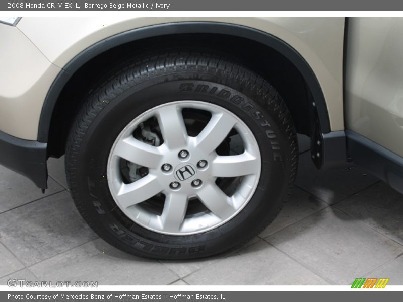 Borrego Beige Metallic / Ivory 2008 Honda CR-V EX-L