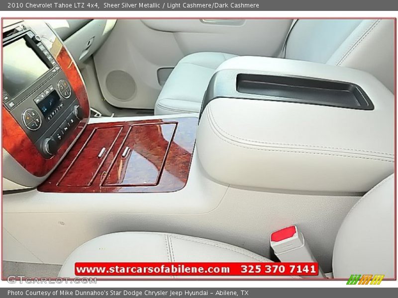 Sheer Silver Metallic / Light Cashmere/Dark Cashmere 2010 Chevrolet Tahoe LTZ 4x4