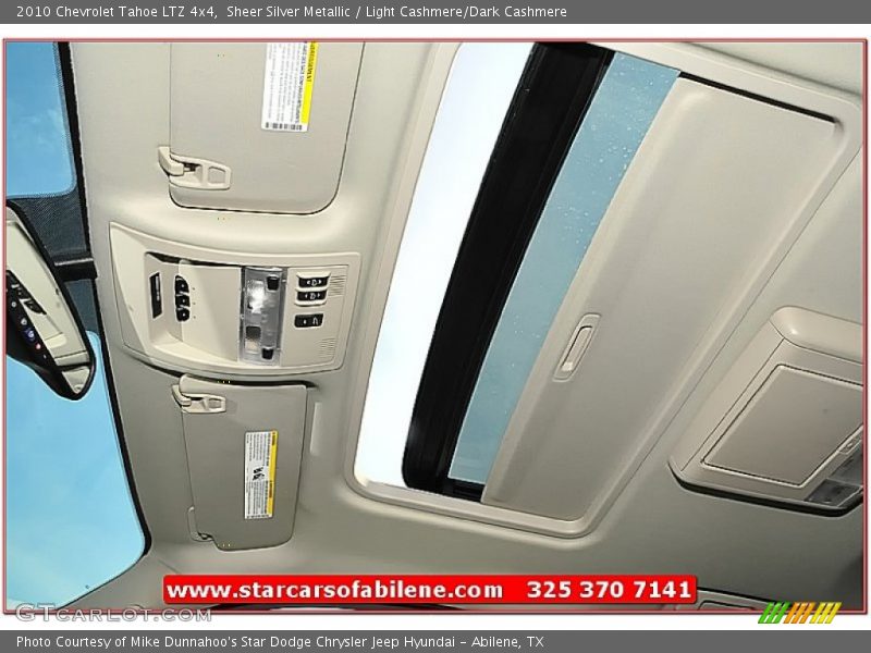 Sheer Silver Metallic / Light Cashmere/Dark Cashmere 2010 Chevrolet Tahoe LTZ 4x4
