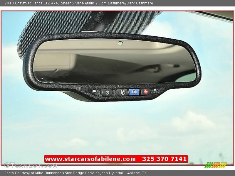 Sheer Silver Metallic / Light Cashmere/Dark Cashmere 2010 Chevrolet Tahoe LTZ 4x4