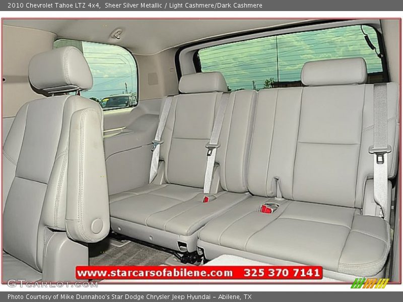 Sheer Silver Metallic / Light Cashmere/Dark Cashmere 2010 Chevrolet Tahoe LTZ 4x4
