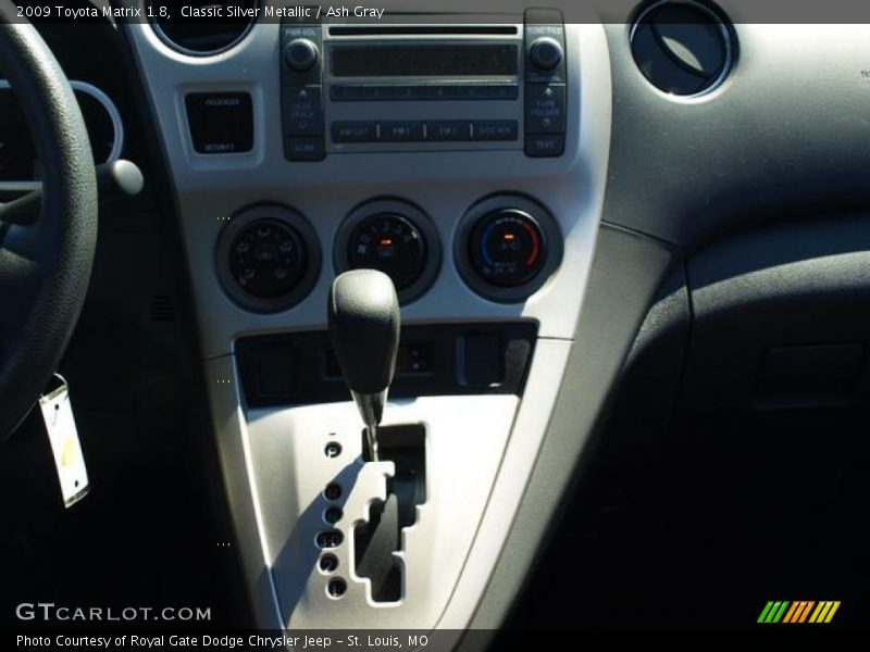 Classic Silver Metallic / Ash Gray 2009 Toyota Matrix 1.8