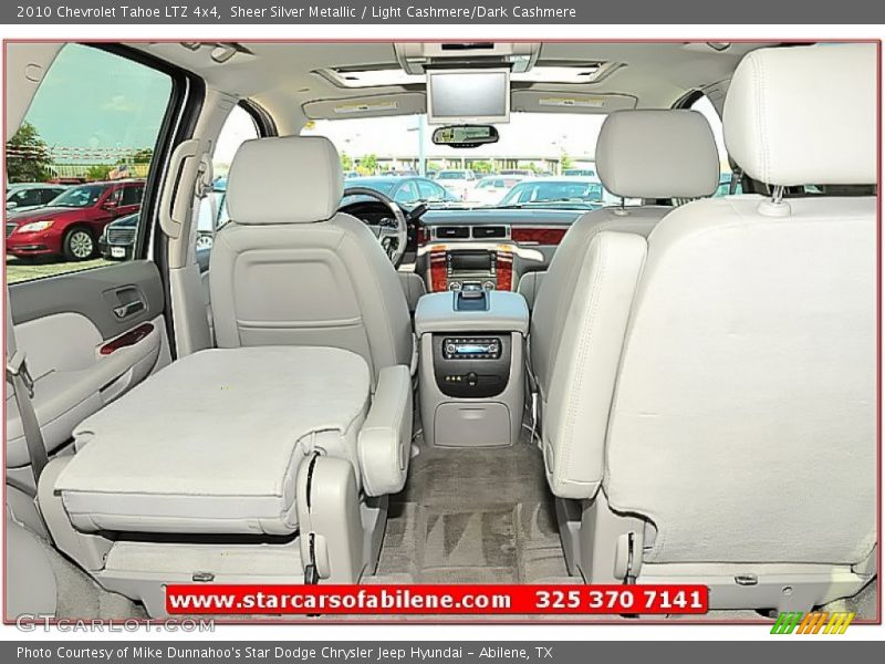 Sheer Silver Metallic / Light Cashmere/Dark Cashmere 2010 Chevrolet Tahoe LTZ 4x4