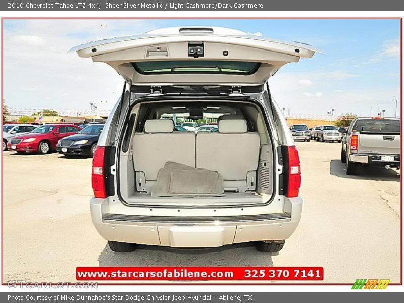 Sheer Silver Metallic / Light Cashmere/Dark Cashmere 2010 Chevrolet Tahoe LTZ 4x4