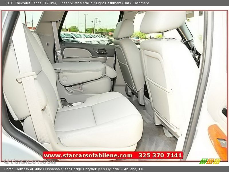 Sheer Silver Metallic / Light Cashmere/Dark Cashmere 2010 Chevrolet Tahoe LTZ 4x4