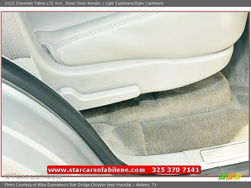 Sheer Silver Metallic / Light Cashmere/Dark Cashmere 2010 Chevrolet Tahoe LTZ 4x4