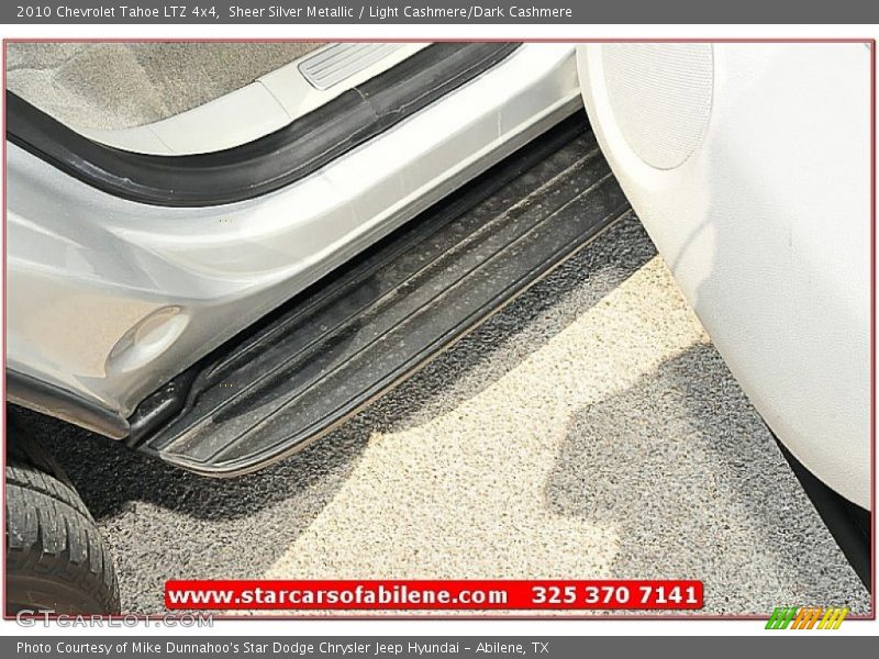 Sheer Silver Metallic / Light Cashmere/Dark Cashmere 2010 Chevrolet Tahoe LTZ 4x4
