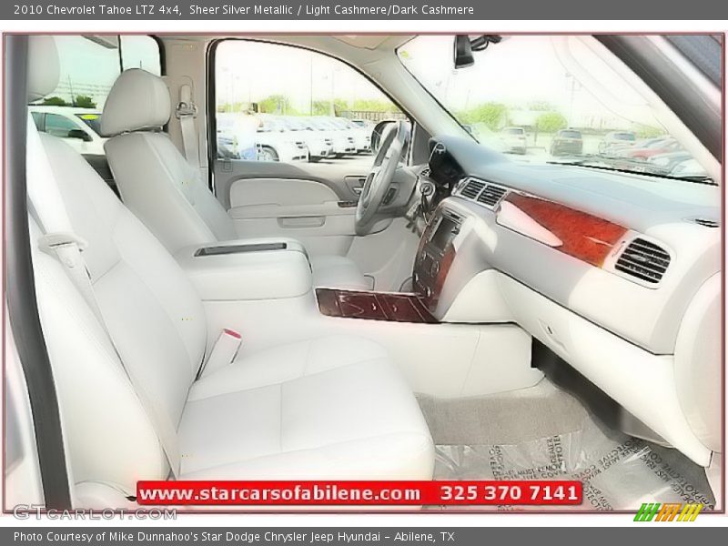 Sheer Silver Metallic / Light Cashmere/Dark Cashmere 2010 Chevrolet Tahoe LTZ 4x4