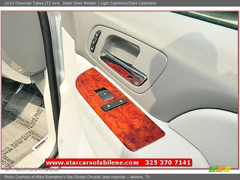 Sheer Silver Metallic / Light Cashmere/Dark Cashmere 2010 Chevrolet Tahoe LTZ 4x4