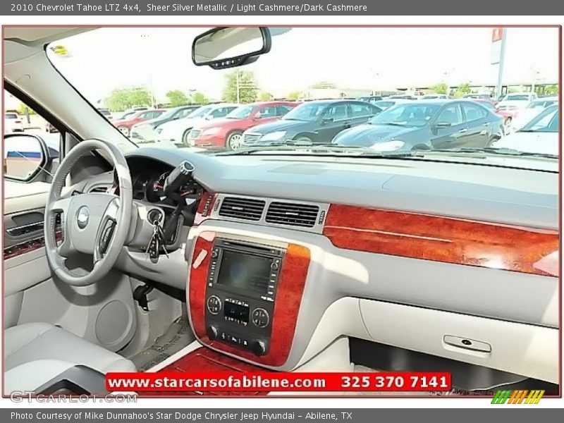 Sheer Silver Metallic / Light Cashmere/Dark Cashmere 2010 Chevrolet Tahoe LTZ 4x4