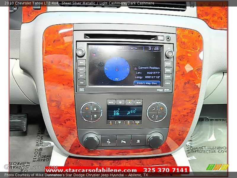 Sheer Silver Metallic / Light Cashmere/Dark Cashmere 2010 Chevrolet Tahoe LTZ 4x4