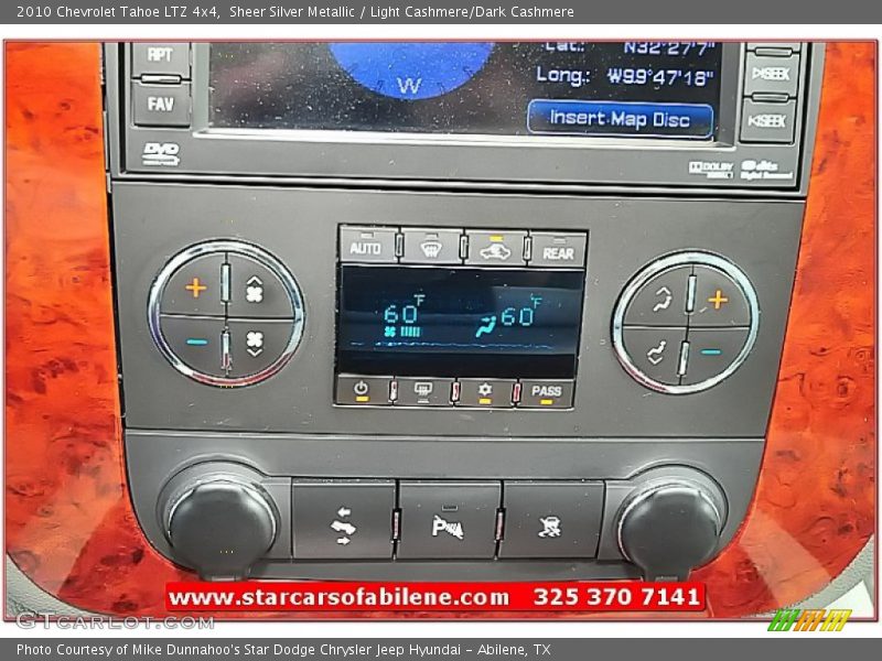 Sheer Silver Metallic / Light Cashmere/Dark Cashmere 2010 Chevrolet Tahoe LTZ 4x4