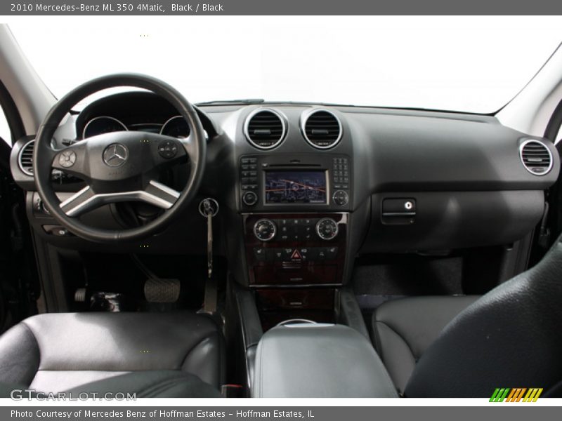 Black / Black 2010 Mercedes-Benz ML 350 4Matic