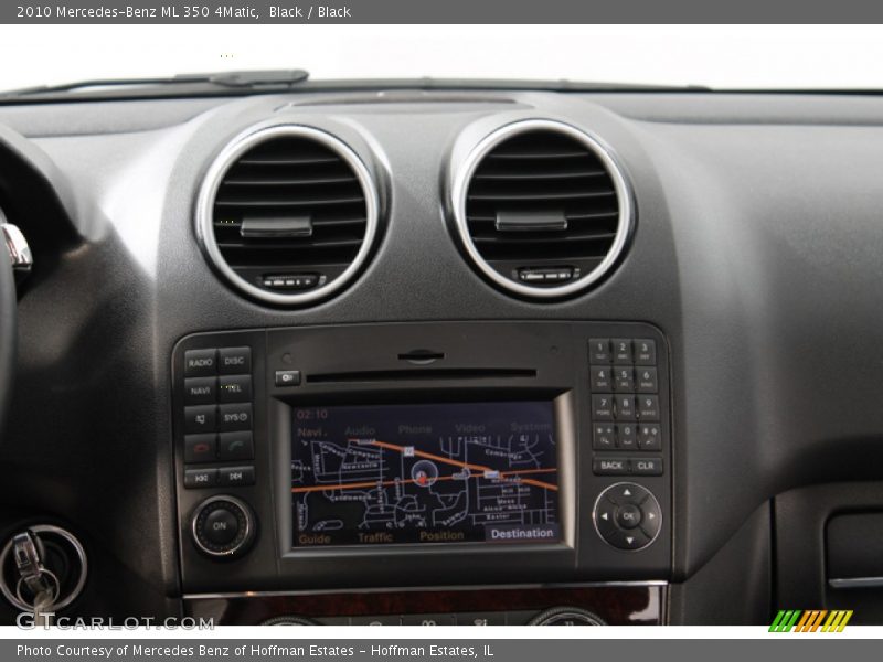 Black / Black 2010 Mercedes-Benz ML 350 4Matic