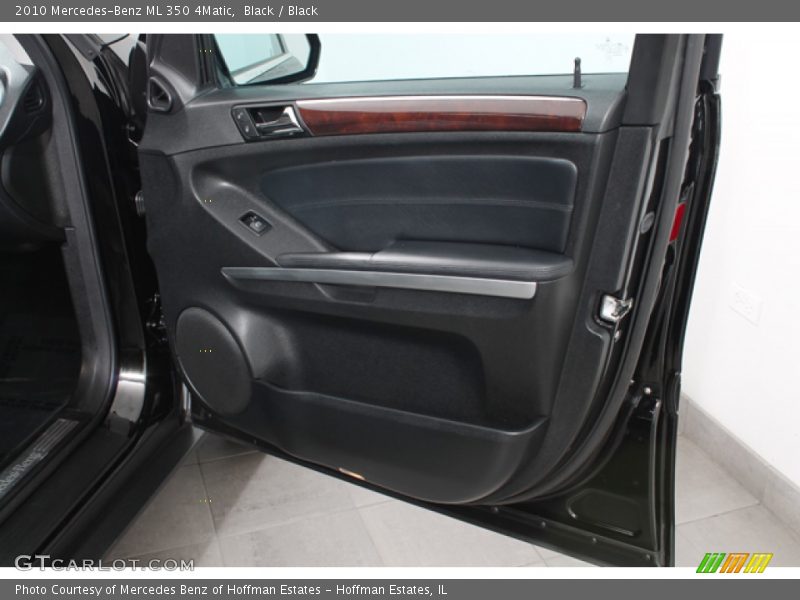 Black / Black 2010 Mercedes-Benz ML 350 4Matic