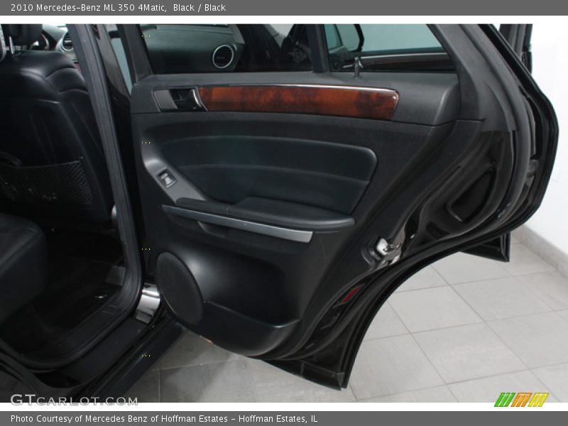 Black / Black 2010 Mercedes-Benz ML 350 4Matic