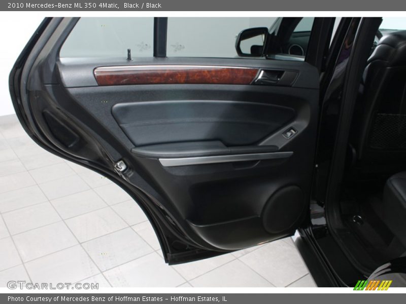 Black / Black 2010 Mercedes-Benz ML 350 4Matic
