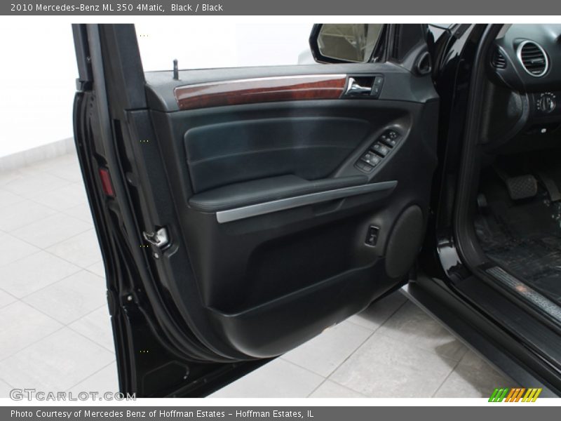 Black / Black 2010 Mercedes-Benz ML 350 4Matic