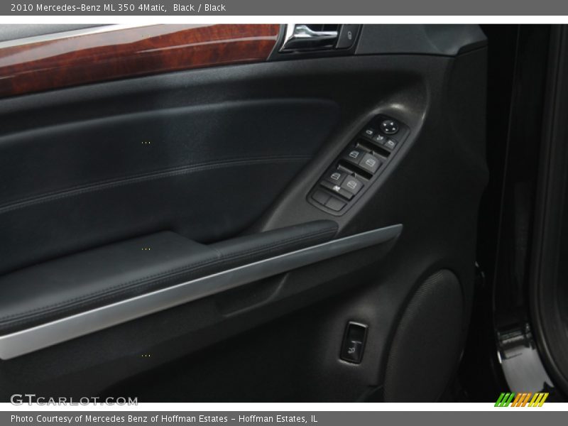 Black / Black 2010 Mercedes-Benz ML 350 4Matic