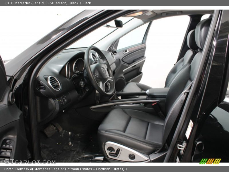 Black / Black 2010 Mercedes-Benz ML 350 4Matic