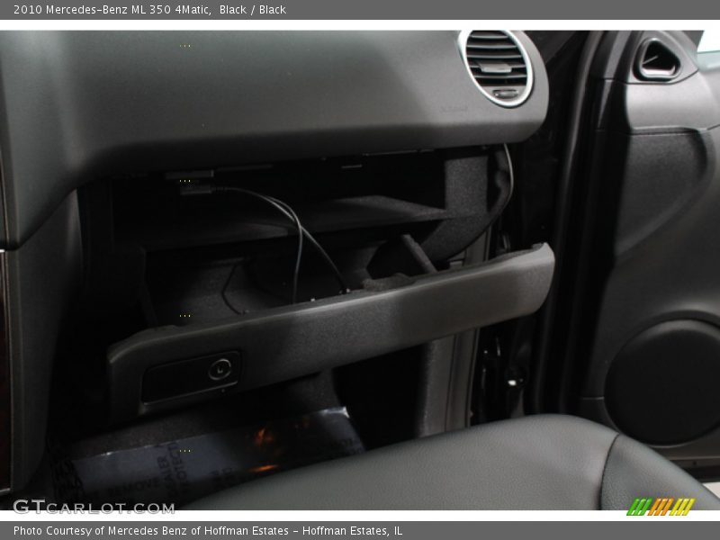 Black / Black 2010 Mercedes-Benz ML 350 4Matic