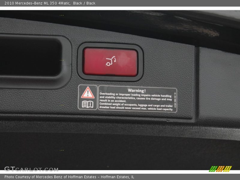 Black / Black 2010 Mercedes-Benz ML 350 4Matic