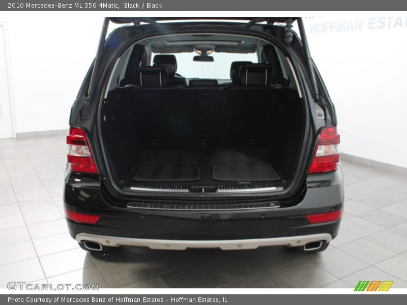 Black / Black 2010 Mercedes-Benz ML 350 4Matic